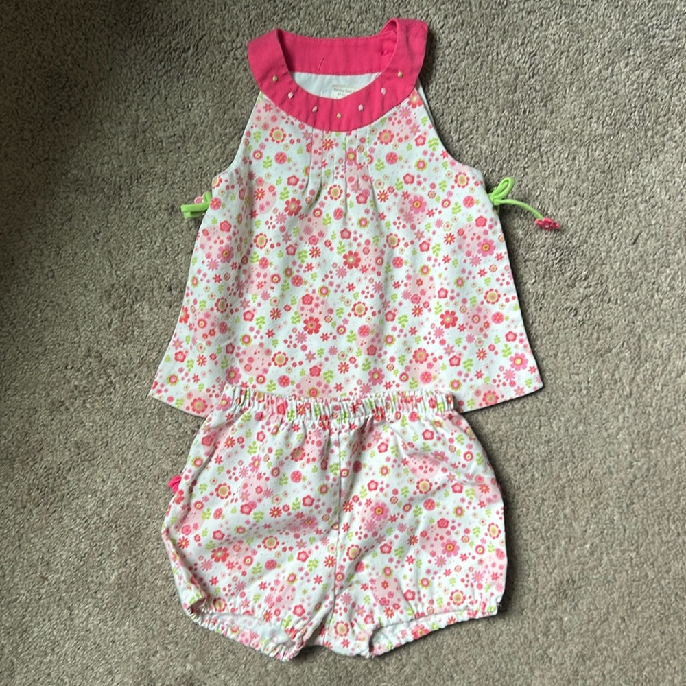 Florence Eiseman Floral Set